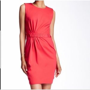 Ted Baker Pink Millee Bow Waist Dress